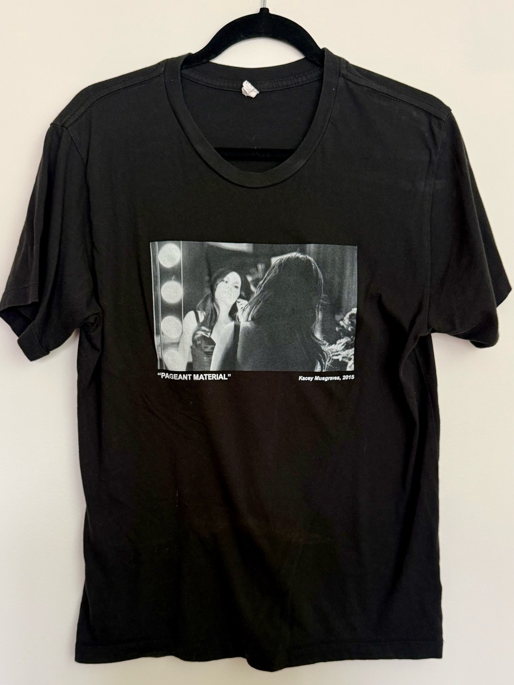 Kacey Musgraves Pageant Material Anniversary Graphic Tee Black